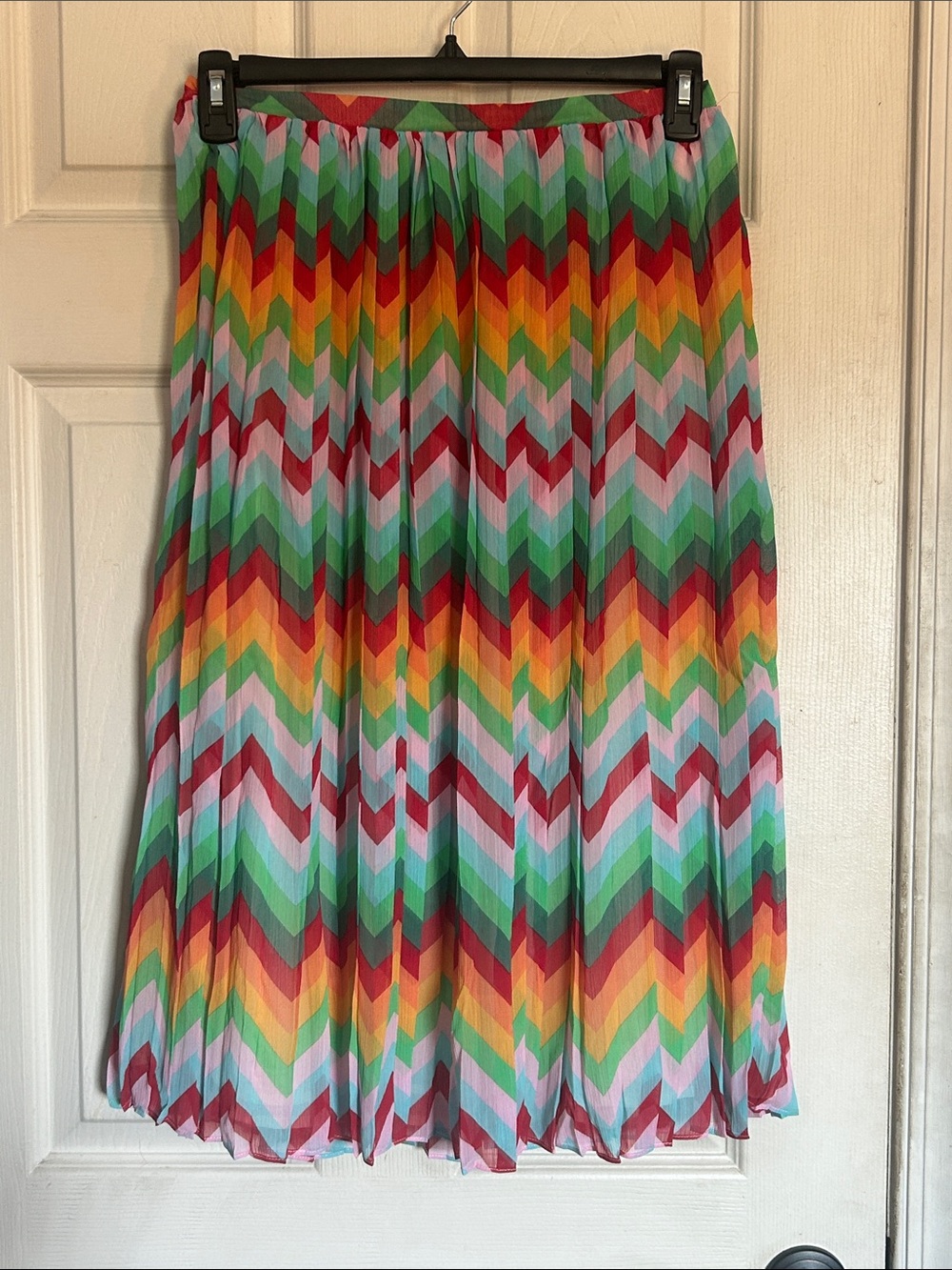 NWT Romeo & Juliet couture multicolor pull on pleated skirt size Medium - Picture 1 of 4